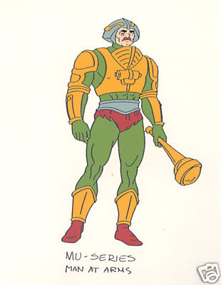 man at arms he man cartoon